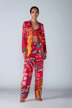 Blazer, Bustier & Trousers