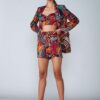 Blazer, Bustier & Shorts -Lillys Clothing Shop 036