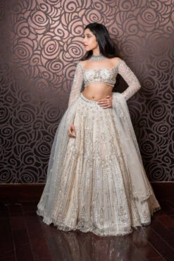 Ivory Lehenga 7 Ivory Lehenga -Lillys Clothing Shop 060b84d1 22ad 420b ad45 2af628cbd589