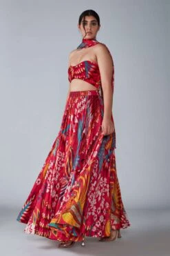 Blouse, Lehenga & Dupatta