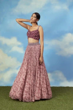 Rose Gold Crop Top Skirt With Embroidered Blouse -Lillys Clothing Shop 075A0308 510x 2x.progressive 1e853ed5 3f62 43d9 ae03 bda369d87290