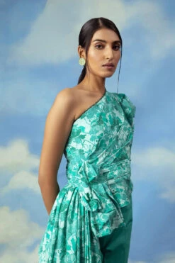 Satin Chanderi Drape Top With Cotton Lycra Pants -Lillys Clothing Shop 075A9747 510x 2x.progressive b702e129 8ee9 4a97 a1af f6dfec7a502f