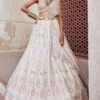 Ivory Woven Banarasi Chanderi Lehenga Set 8 Ivory Woven Banarasi Chanderi Lehenga Set -Lillys Clothing Shop 1 0141788001682681846