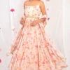 Pink Spaghtette Anarkali