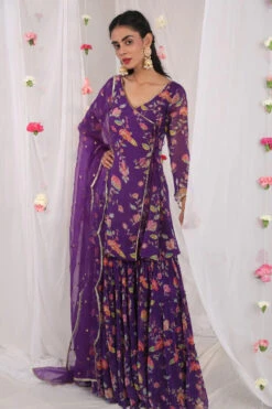 Purple Angrakha Sharara Set -Lillys Clothing Shop 115 1000x1500 79e13ad4 08fb 4c9e 98ea 40f7bd44c6e8