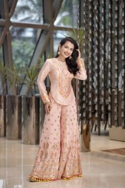 Saachi Pant Set -Lillys Clothing Shop 1214 Pink 2