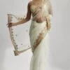 Maahi Saree Set -Lillys Clothing Shop 1221 Ivory 1