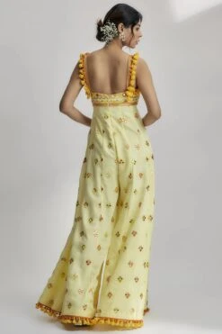 Fara Jumpsuit -Lillys Clothing Shop 1222 Yellow 2