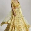 Ashi Lehenga With Cape Set -Lillys Clothing Shop 1223 Yellow 1