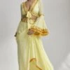 Naira Drape Skirt Set -Lillys Clothing Shop 1236 Yellow 1