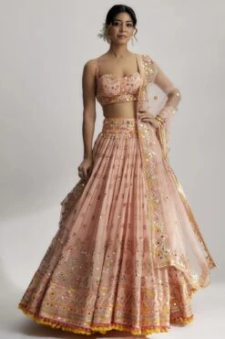 Ruah Gathered Lehenga Set