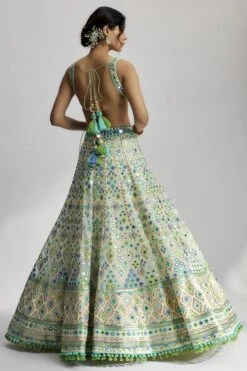 Avantika Lehenga 7 Avantika Lehenga -Lillys Clothing Shop 1275 Ivory 2