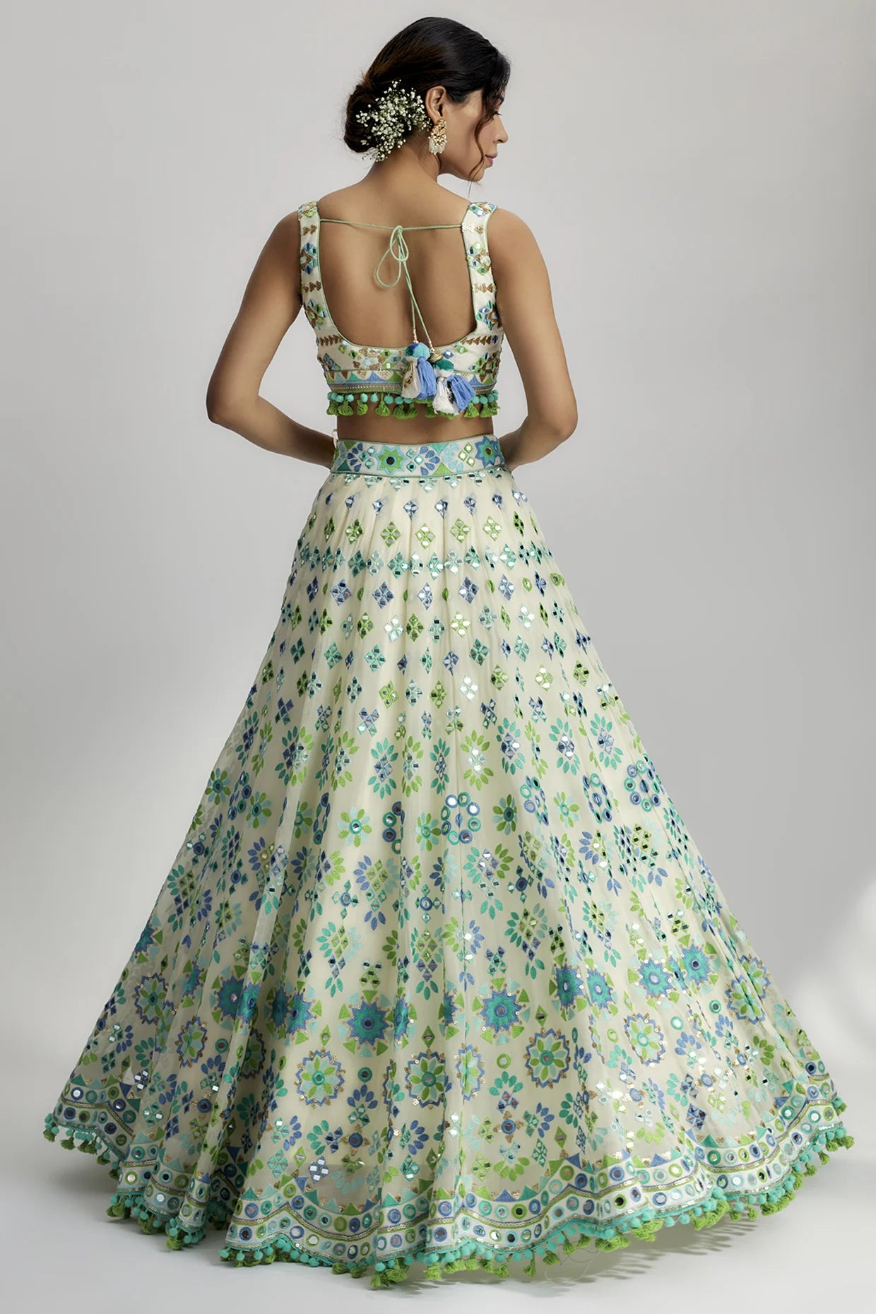 Aanya Mela Lehenga Set 4 Aanya Mela Lehenga Set - Image 4