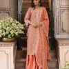Mulmul Luxe Tissue Satin Maaeri Burnt Orange Kurta With Skirt -Lillys Clothing Shop 12 700x c12befa7 0ca9 45ec 87f1 70cea960eb84