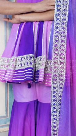Purple Ombre Muslin Sharara Set -Lillys Clothing Shop 13 1012x1800 6b5de47e 9825 4f78 8c2d 8a75ac4224cb