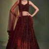 Tonal Maroon Lehenga Set -Lillys Clothing Shop 1591 11353 1638107543 7e756aab a1f2 4858 92e7 5c859b6a937d
