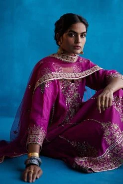 Crimson Kurta Set -Lillys Clothing Shop 1639 11764 1662833296