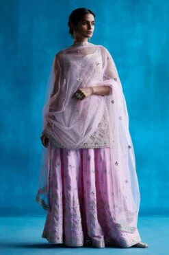 Pink Sharara Set
