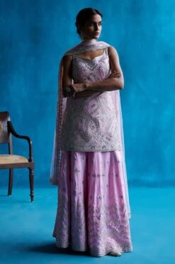 Pink Sharara Set -Lillys Clothing Shop 1646 11827 1662836124