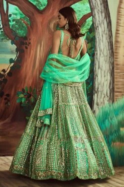 Seagreen Sequin Lehenga Set -Lillys Clothing Shop 1656 11904 1667482317