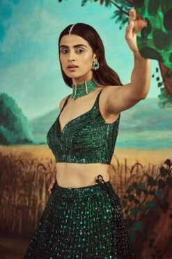 Tonal Emerald Green Lehenga Set -Lillys Clothing Shop 1660 11950 1667484375