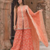 Mulmul Organza Satin Ainah Burnt Orange Kurta With Sharara -Lillys Clothing Shop 172 700x a034f76e 1fbf 48e3 a099 0ddbc529a798