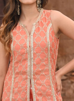 Mulmul Organza Satin Ainah Burnt Orange Kurta With Sharara 10 Mulmul Organza Satin Ainah Burnt Orange Kurta With Sharara -Lillys Clothing Shop 176 700x 9163ff1a 981f 4b6f b06a 81fe1cf2c69f