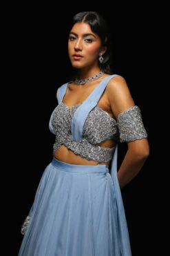 SELENIA Crop Top With Tier Skirt Set -Lillys Clothing Shop 17 183f35f8 05bd 4cf9 8844 43792f8f46a1