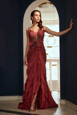 Wind-Borne Wings Gown