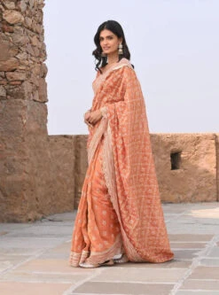 Mulmul Luxe Tissue Mehram Burnt Orange Saree 10 Mulmul Luxe Tissue Mehram Burnt Orange Saree -Lillys Clothing Shop 191 700x 58d9fa58 222f 4f34 a7b5 ede9faa37d49