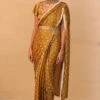Mustard Pre Draped Printed Saree Set -Lillys Clothing Shop 1A7A0813 1000x1500 0801eacc f7e3 40a4 bed5 ac5c67753911