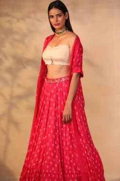 Hot Pink Printed Cape Set -Lillys Clothing Shop 1A7A0967 1000x1500 82ffe440 3511 4302 a79c f51216f99093