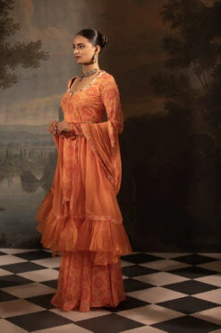 Tangerine Garara Set -Lillys Clothing Shop 1A7A6058copy