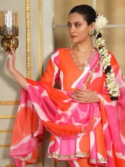 Saadgi Rangeen Sharara Set -Lillys Clothing Shop 1 1