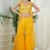 Isadora Yellow Georgette Corset And Sharara Pant Set -Lillys Clothing Shop 1 1024x1024 2x c44104f4 9d19 4a5c 9777 43f75ad44fab