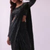 Black Sequins Saree And Blouse With Crystal Detailing -Lillys Clothing Shop 1 2c9a4234 337d 4978 8bc6 56992ffc12ec