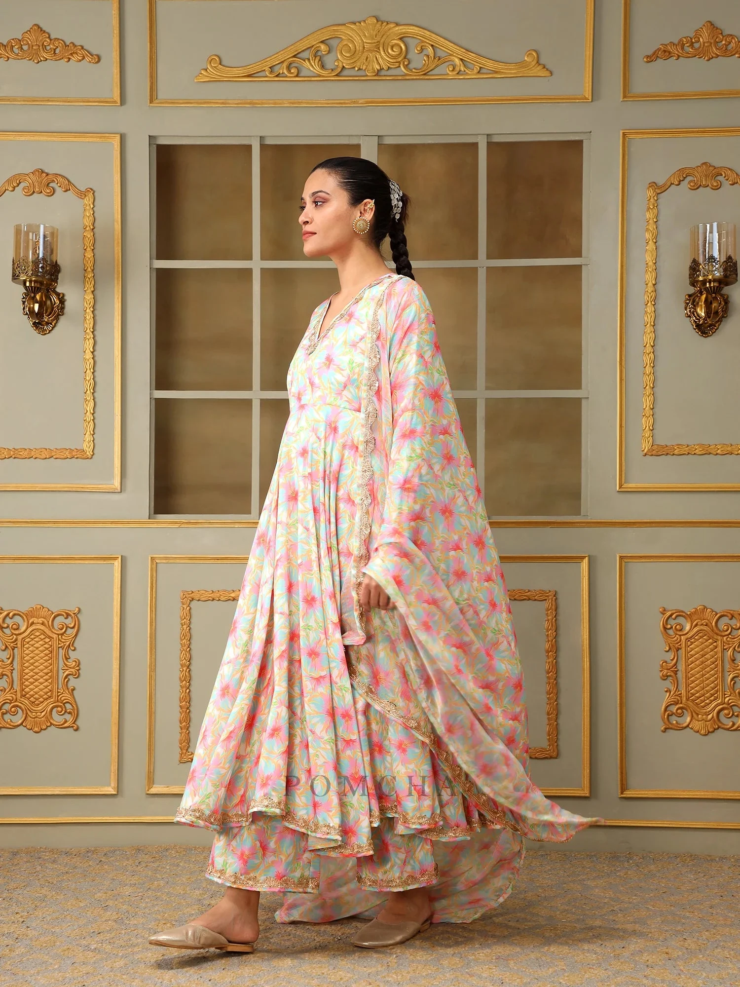 Saadgi Gulistan Anarkali Set 5 Saadgi Gulistan Anarkali Set - Image 5