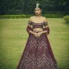 Wine Red Lehenga -Lillys Clothing Shop 1 f2b48d5b 9ac9 4070 9e97 cf724de5120b