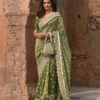 Mulmul Luxe Tissue Mehram Moss Green Saree -Lillys Clothing Shop 203 700x 4e2a46d4 4078 4ceb 85eb 44db2503bf48