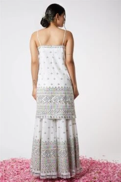 Noor Strappy Sharara Set -Lillys Clothing Shop 2162 2