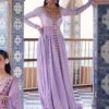 Lilac Embroidered Anarkali -Lillys Clothing Shop 220804 15 092