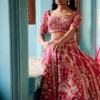 Plum Bridal Embellished Lehenga -Lillys Clothing Shop 220804 17 188 2