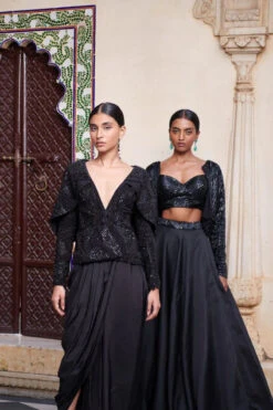 Embroidered Black Sequins Skirt Set -Lillys Clothing Shop 220804 23 0161 5000x e5905148 cf83 493d a0f6 e579b49fb677