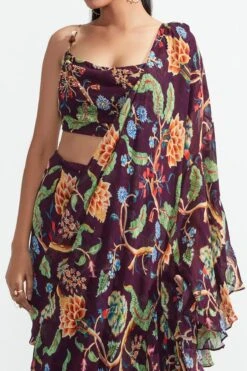 Purple Georgette Habiba Pre-stitched Ruffle Saree With Blouse -Lillys Clothing Shop 223 1800x1800 e7eb017e 5b40 49a0 8773 a6a1c745424d