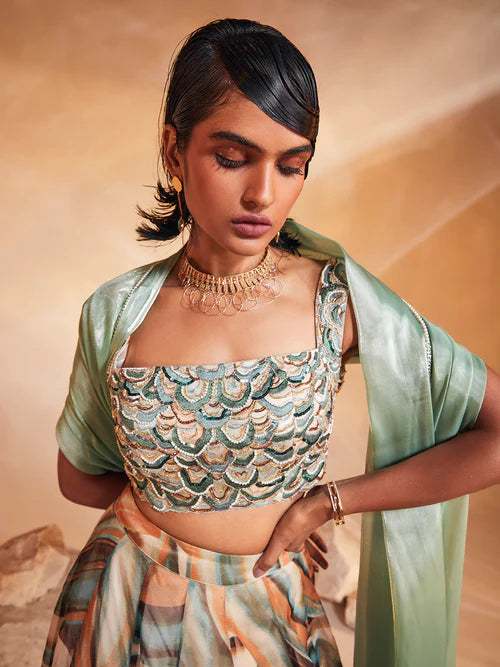 Emery Lehenga Set 4 Emery Lehenga Set - Image 4