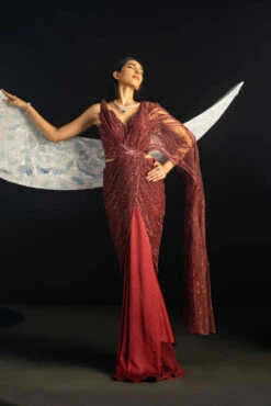 Wine Sizzling Whispers Saree -Lillys Clothing Shop 242 1024x1024 6b3635c3 af4d 4295 b4cf ae318c5eb2d1