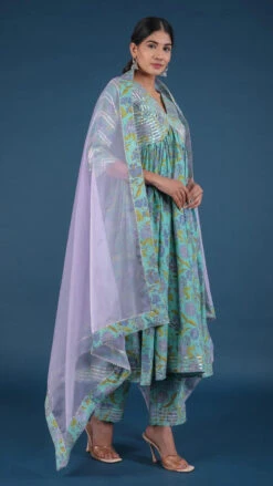 Rohini Cotton Anarkali Set -Lillys Clothing Shop 25 600x 258b8265 1ffb 47e0 ab54 da923a4e5f53