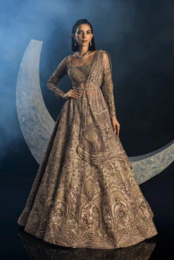 Dusky Orchid Lehenga