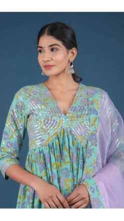 Rohini Cotton Anarkali Set -Lillys Clothing Shop 28 600x 38de1cf3 df46 4a9a b977 9f12f5fb69f7