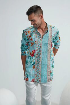 Saad Blue Embroidered Kurta -Lillys Clothing Shop 303 1800x1800 4f352df7 2455 45d1 8aee 20ad4e5a73f8